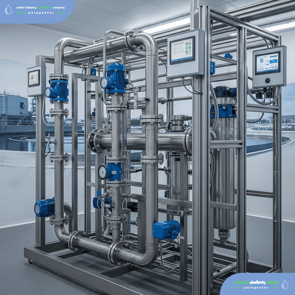 Heavy metals removal plant